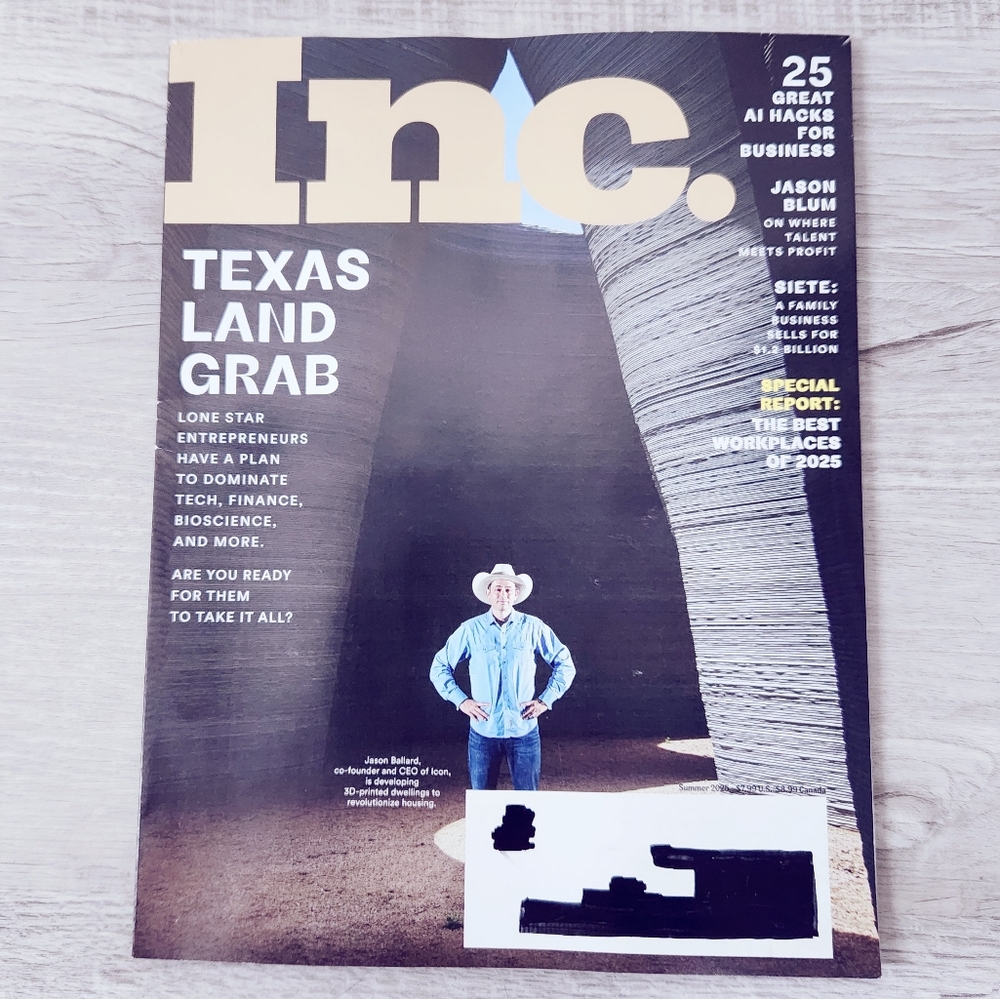 🍭7/$15 INC Magazine Summer 2025 Texas Land Grab